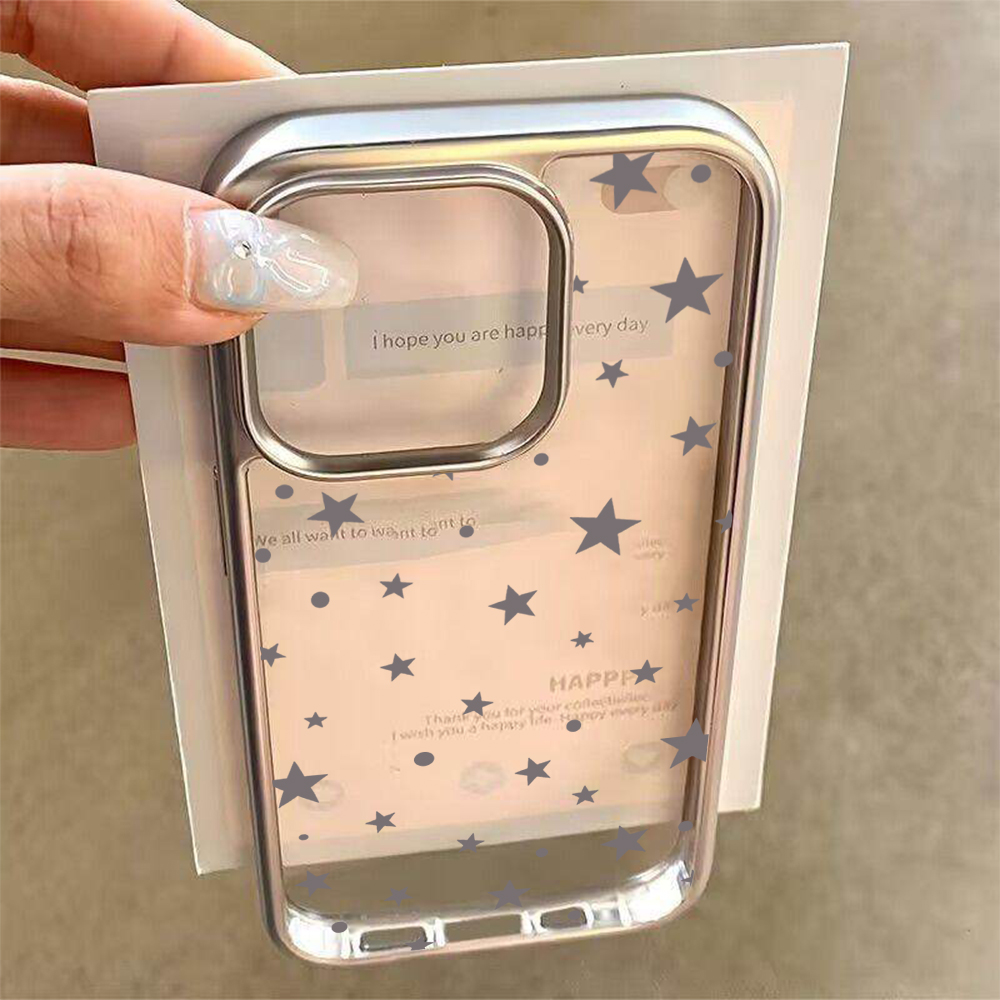 Y2K Stars Fashion Clear Cases  - đánh giá và giá Phone Cases For Iphone 11