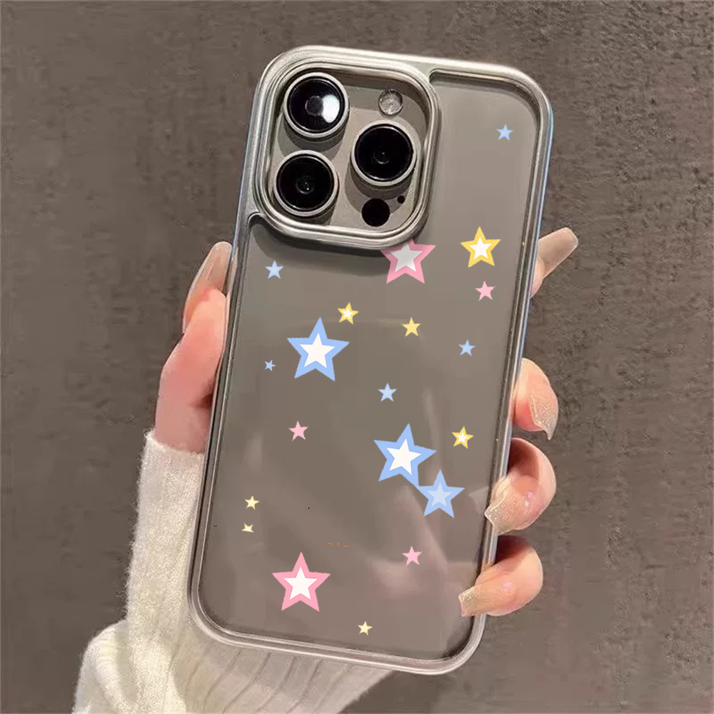 Y2K Stars Fashion Clear Cases  - đánh giá và giá Phone Cases For Iphone 11