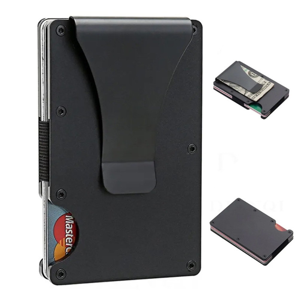 Aluminum Alloy Rfid Blocking C - đánh giá và giá Card Holder Slim Case