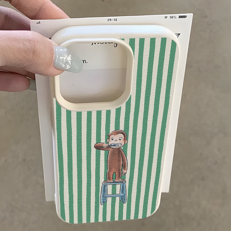 Green Striped Toothbrush Monke - đánh giá và giá Phone Cases Mous