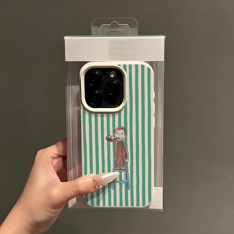 Green Striped Toothbrush Monke - đánh giá và giá Phone Cases Mous