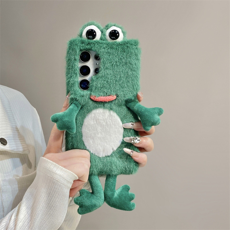 Plush Frog Phone Case, Cute Gr - đánh giá và giá Phone Cases Samsung Galaxy