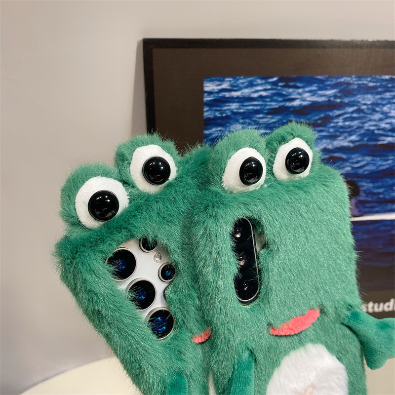 Plush Frog Phone Case, Cute Gr - đánh giá và giá Phone Cases Samsung Galaxy